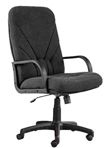 Офисное кресло MANAGER (PL64) ткань CAGLIARI C-38 серый в Ишиме