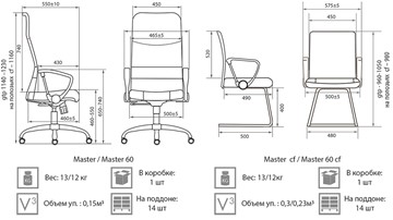 Кресло Master GTPH Ch1 W01T01 в Тюмени - предосмотр 3