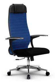 Офисное кресло МЕТТА B 1b 21/U158, Основание 17834 синий/черный в Тюмени