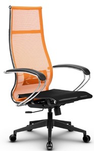 Кресло офисное МЕТТА B 1m 7/K131, Основание 17832 оранжевый/черный в Тюмени