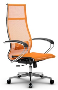 Кресло офисное МЕТТА B 1m 7/K131, Основание 17834 оранжевый в Тюмени