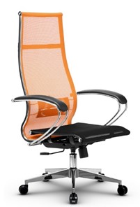 Кресло офисное МЕТТА B 1m 7/K131, Основание 17834 оранжевый/черный в Тюмени