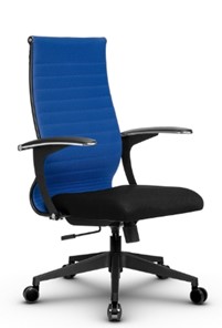 Кресло офисное МЕТТА B 2b 19/U158, Основание 17832 синий/черный в Тюмени