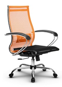 Офисное кресло МЕТТА B 2m 9/K131, Основание 17833 оранжевый/черный в Тюмени