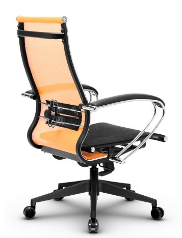 Офисное кресло МЕТТА B 2m 9/K131, Основание 17832 оранжевый/черный в Тюмени - изображение 2