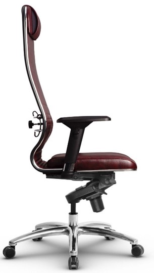 Кресло офисное Metta L 1m 38K2/4D мультиблок, нижняя часть 17838 бордовый в Тюмени - изображение 2