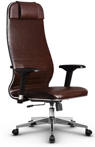 Кресло офисное Metta L 1m 38K2/4D топган, нижняя часть 17834 коричневый в Тюмени