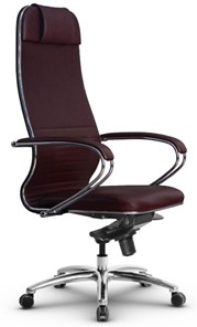 Кресло офисное Metta L 1m 38K2/K мультиблок, нижняя часть 17838 бордовый в Тюмени - предосмотр 1