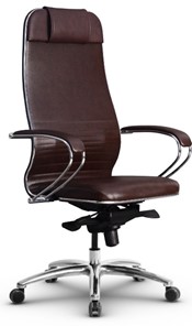 Кресло офисное Metta L 1m 38K2/K мультиблок, нижняя часть 17838 коричневый в Тюмени