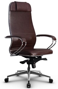Кресло офисное Metta L 1m 38K2/K мультиблок, нижняя часть 17839 коричневый в Тюмени