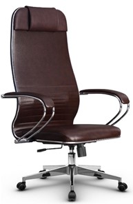 Кресло офисное Metta L 1m 38K2/K топган, нижняя часть 17834 коричневый в Заводоуковске