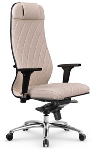 Кресло офисное Мetta L 1m 40M/2D Infinity Easy Clean (MPES) мультиблок, нижняя часть 17838 бежевый в Тюмени - предосмотр