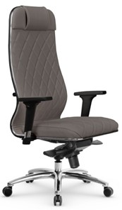 Кресло офисное Мetta L 1m 40M/2D Infinity Easy Clean (MPES) мультиблок, нижняя часть 17838 серый в Тюмени