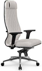 Кресло офисное Мetta L 1m 40M/2D Infinity Easy Clean (MPES) мультиблок, нижняя часть 17839 белый в Ялуторовске - предосмотр 1