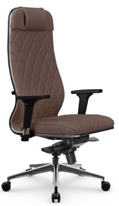 Кресло офисное Мetta L 1m 40M/2D Infinity Easy Clean (MPES) мультиблок, нижняя часть 17839 светло-коричневый в Тюмени