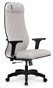 Кресло офисное Мetta L 1m 40M/2D Infinity Easy Clean (MPES) топган, нижняя часть 17831 белый в Заводоуковске