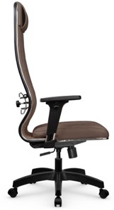 Кресло офисное Мetta L 1m 40M/2D Infinity Easy Clean (MPES) топган, нижняя часть 17831 светло-коричневый в Заводоуковске - предосмотр 2