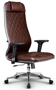 Кресло офисное Metta L 1m 40M/2D топган, нижняя часть 17834 коричневый в Тюмени