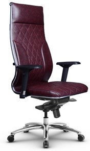 Офисное кресло Metta L 1m 44M/4D мультиблок, нижняя часть 19900 бордовый в Заводоуковске - предосмотр