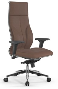 Офисное кресло Мetta L 1m 46/2D Infinity Easy Clean (MPES) мультиблок, нижняя часть 17839 светло-коричневый в Тюмени