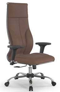 Офисное кресло Мetta L 1m 46/2D Infinity Easy Clean (MPES) топган, нижняя часть 17833 светло-коричневый в Тюмени