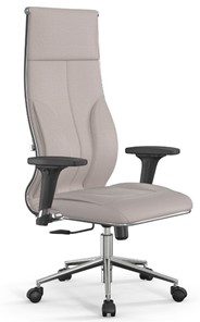 Офисное кресло Мetta L 1m 46/2D Infinity Easy Clean (MPES) топган, нижняя часть 17852 светло-бежевый в Заводоуковске