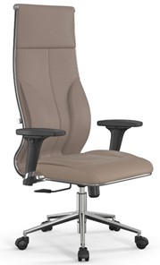 Офисное кресло Мetta L 1m 46/2D Infinity Easy Clean (MPES) топган, нижняя часть 17852 темно-бежевый в Тюмени