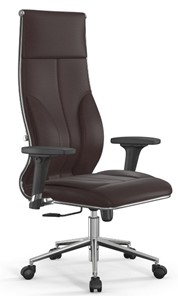 Офисное кресло Metta L 1m 46/2D топган OMS, нижняя часть 17853 темно-коричневый в Заводоуковске