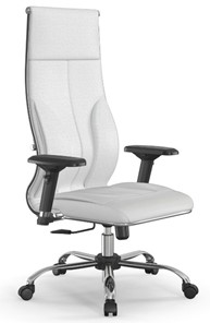 Офисное кресло Мetta L 1m 46/4D Infinity Easy Clean топган, нижняя часть 17833 белый в Тюмени