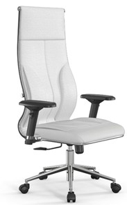 Офисное кресло Мetta L 1m 46/4D Infinity Easy Clean топган, нижняя часть 17852 белый в Тюмени