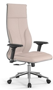 Офисное кресло Мetta L 1m 46/4D Infinity Easy Clean топган, нижняя часть 17852 молочный в Тюмени