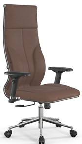 Офисное кресло Мetta L 1m 46/4D Infinity Easy Clean топган, нижняя часть 17852 светло-коричневый в Тюмени