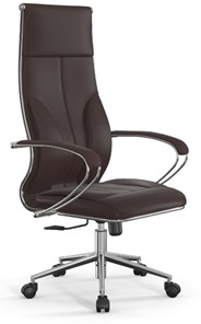 Кресло офисное Мetta L 1m 46/K Infinity Easy Clean топган, нижняя часть 17852 темно-коричневый в Тюмени