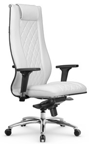 Офисное кресло МЕТТА L 1m 50M/2D Infinity Easy Clean мультиблок, нижняя часть 17838 белый в Заводоуковске