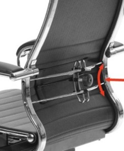 Офисное кресло Мetta L 1m 46/4D Infinity Easy Clean топган, нижняя часть 17834 серый в Заводоуковске - предосмотр 2