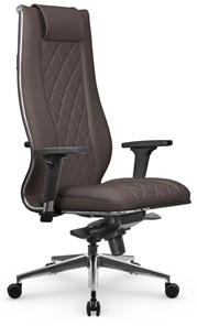 Офисное кресло МЕТТА L 1m 50M/2D Infinity Easy Clean мультиблок, нижняя часть 17839 темно-коричневый в Тюмени