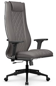 Офисное кресло МЕТТА L 1m 50M/2D Infinity Easy Clean топган, нижняя часть 17832 серый в Тюмени