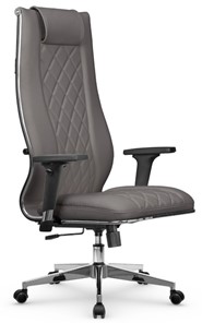 Офисное кресло МЕТТА L 1m 50M/2D Infinity Easy Clean топган, нижняя часть 17834 серый в Тюмени