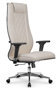 Офисное кресло МЕТТА L 1m 50M/2D Infinity Easy Clean топган, нижняя часть 17834 светло-бежевый в Тюмени