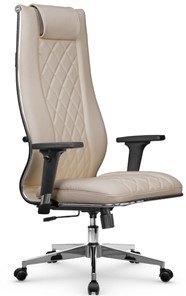 Офисное кресло МЕТТА L 1m 50M/2D Infinity Easy Clean топган, нижняя часть 17834 темно-бежевый в Заводоуковске - предосмотр