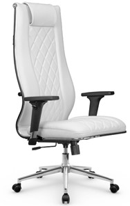 Офисное кресло МЕТТА L 1m 50M/2D Infinity Easy Clean топган, нижняя часть 17852 белый в Тюмени