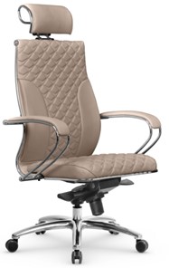 Кресло офисное Metta L 2c 44C/K116 Infinity Easy Clean мультиблок, нижняя часть 17838 темно-бежевый в Заводоуковске