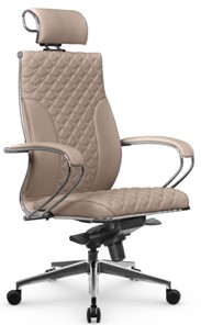Кресло офисное Metta L 2c 44C/K116 Infinity Easy Clean мультиблок, нижняя часть 17839 темно-бежевый в Заводоуковске