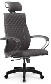 Кресло офисное Metta L 2c 44C/K116 Infinity Easy Clean топган, нижняя часть 17831 серый в Тюмени