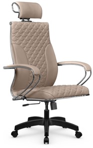 Кресло офисное Metta L 2c 44C/K116 Infinity Easy Clean топган, нижняя часть 17831 темно-бежевый в Тюмени