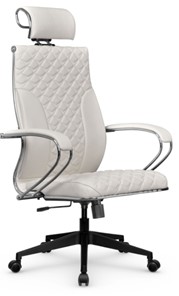 Кресло офисное Metta L 2c 44C/K116 Infinity Easy Clean топган, нижняя часть 17832 белый в Тюмени
