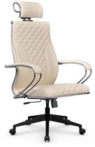 Кресло офисное Metta L 2c 44C/K116 Infinity Easy Clean топган, нижняя часть 17832 молочный в Тюмени
