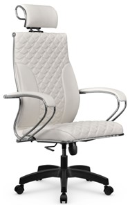 Кресло офисное Metta L 2c 44C/K116 Infinity Easy Clean топган OMS, нижняя часть 17859 белый в Заводоуковске