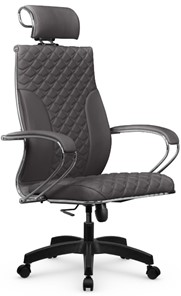 Кресло офисное Metta L 2c 44C/K116 Infinity Easy Clean топган OMS, нижняя часть 17859 серый в Тюмени