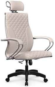 Кресло офисное Metta L 2c 44C/K116 Infinity Easy Clean топган OMS, нижняя часть 17859 светло-бежевый в Тюмени